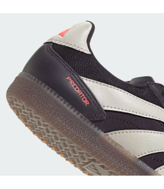 adidas adidas Jr Predator Freestyle Indoor Soccer Shoes - Aurora Black/Alumina/Turbo