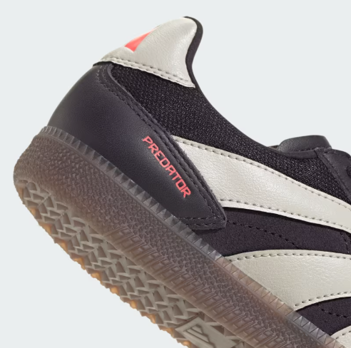 adidas Jr Predator Freestyle Indoor Soccer Shoes - Aurora Black/Alumina/Turbo