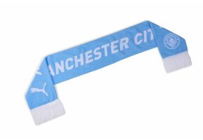 Puma Manchester City 24/25 ftbl Essentials Scarf - Light Blue/White
