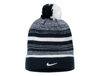 Nike KC Kansas City Current 2024 NWSL Pompom Beanie - Navy/White