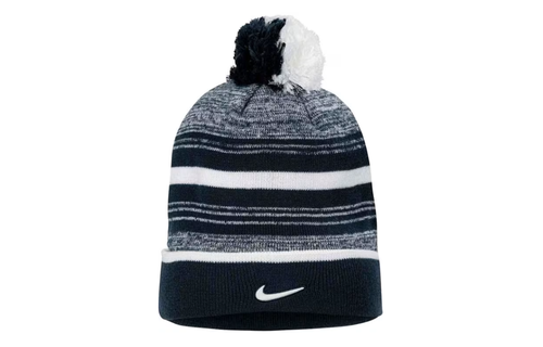 Nike KC Kansas City Current 2024 NWSL Pompom Beanie - Navy/White