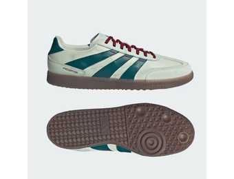 adidas Predator Freestyle Mexico Indoor / Futsal Soccer Shoes - Linen Green/Mystery Green/Burgundy