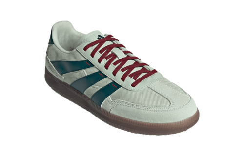 adidas Predator Freestyle Mexico Indoor / Futsal Soccer Shoes - Linen Green/Mystery Green/Burgundy