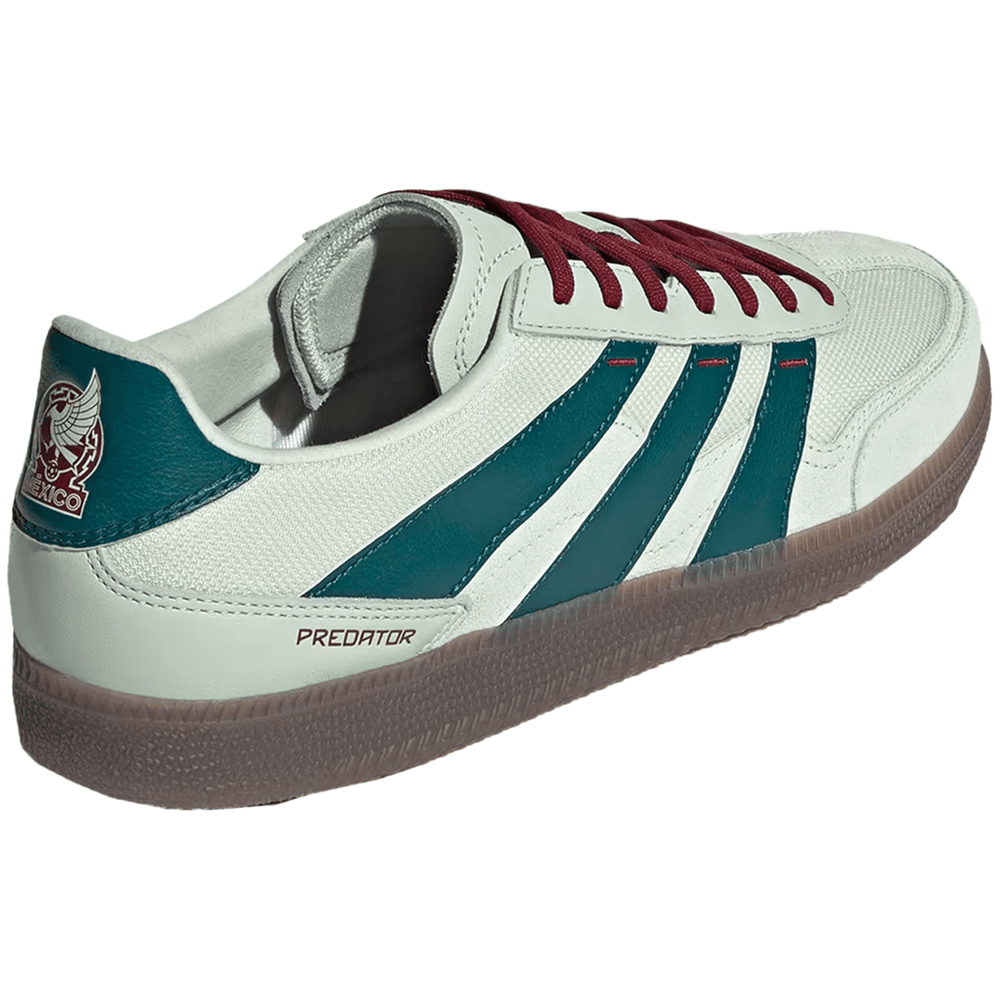 adidas Predator Freestyle Mexico Indoor / Futsal Soccer Shoes - Linen Green/Mystery Green/Burgundy