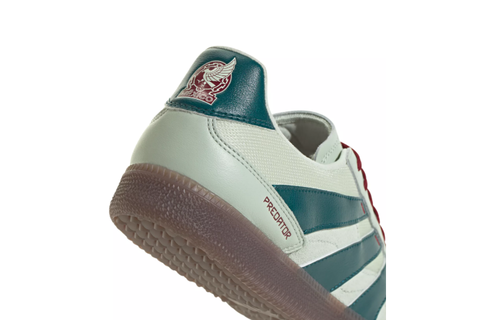 adidas Predator Freestyle Mexico Indoor / Futsal Soccer Shoes - Linen Green/Mystery Green/Burgundy