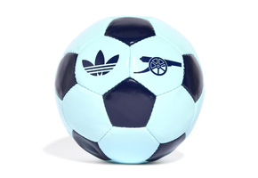 adidas Arsenal 2024 Originals Retro Soccer Ball - Turquoise/Navy Blue