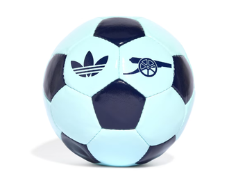 adidas Arsenal 2024 Originals Retro Soccer Ball - Turquoise/Navy Blue