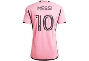 adidas Inter Miami CF / Messi  #10 2024 Authentic Home Jersey - Easy Pink/Black