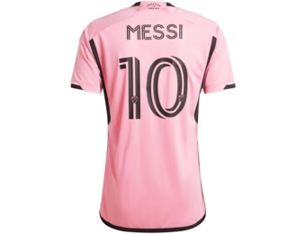adidas Inter Miami CF / Messi  #10 2024 Authentic Home Jersey - Easy Pink/Black