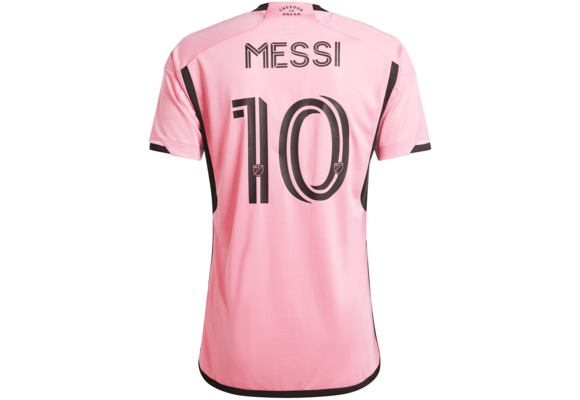 adidas Inter Miami CF / Messi  #10 2024 Authentic Home Jersey - Easy Pink/Black