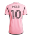 adidas adidas Inter Miami CF / Messi  #10 2024 Authentic Home Jersey - Easy Pink/Black