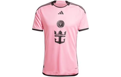 adidas Inter Miami CF / Messi  #10 2024 Authentic Home Jersey - Easy Pink/Black