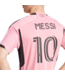 adidas adidas Inter Miami CF / Messi  #10 2024 Authentic Home Jersey - Easy Pink/Black