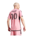 adidas adidas Inter Miami CF / Messi  #10 2024 Authentic Home Jersey - Easy Pink/Black