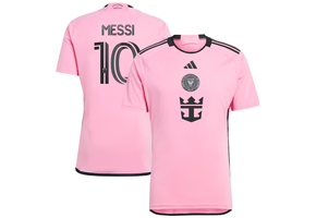 adidas Inter Miami CF / Messi  #10 2024 Home Jersey - Easy Pink/Black