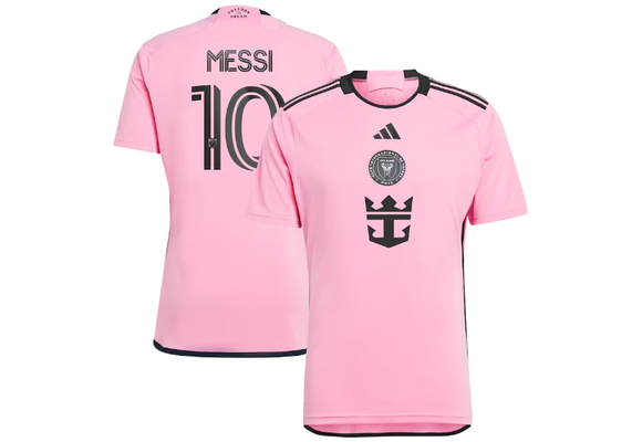 adidas Inter Miami CF / Messi  #10 2024 Home Jersey - Easy Pink/Black