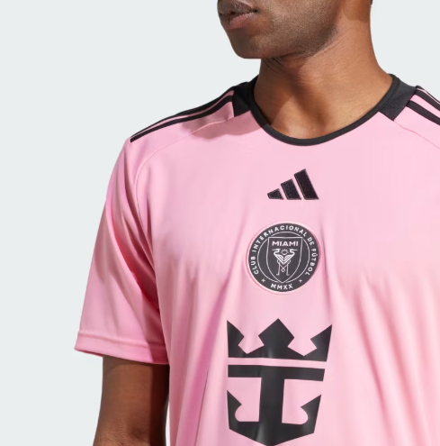 adidas Inter Miami CF / Messi  #10 2024 Home Jersey - Easy Pink/Black