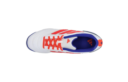 adidas Jr Super Sala 2 Indoor Shoes - White/Solar Red/Lucid Blue