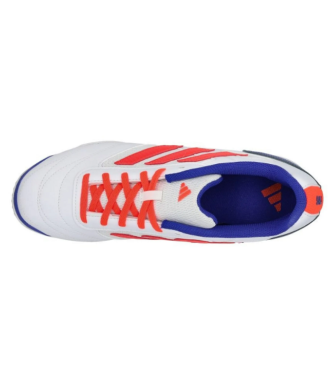 adidas adidas Jr Super Sala 2 Indoor Shoes - White/Solar Red/Lucid Blue