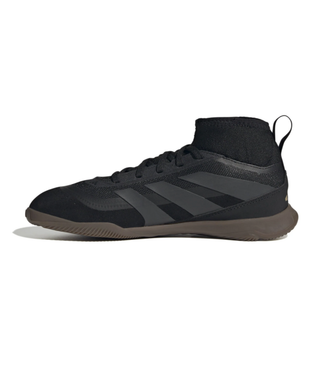 adidas adidas Jr Predator League IN Indoor Shoes - Core Black/Carbon/Gold Metallic