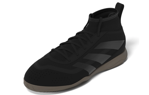 adidas Jr Predator League IN Indoor Shoes - Core Black/Carbon/Gold Metallic