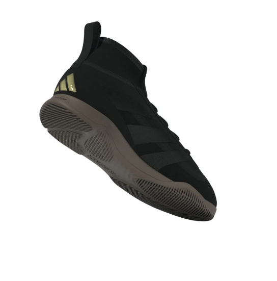 adidas Jr Predator League IN Indoor Shoes - Core Black/Carbon/Gold Metallic