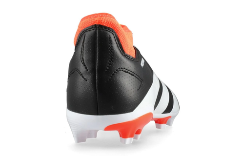 adidas Jr Predator 24 League  LL Laceless FG - Core Black/White/Solar Red