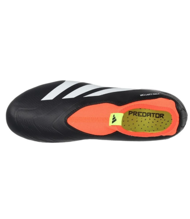 adidas adidas Jr Predator 24 League  LL Laceless FG - Core Black/White/Solar Red