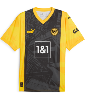 Puma Puma BVB Borussia Dortmund 2024-25 Special Edition 50th Year Jersey - Black/Yellow