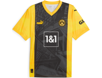 Puma BVB Borussia Dortmund 2024-25 Special Edition 50th Year Jersey - Black/Yellow