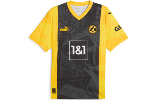 Puma BVB Borussia Dortmund 2024-25 Special Edition 50th Year Jersey - Black/Yellow