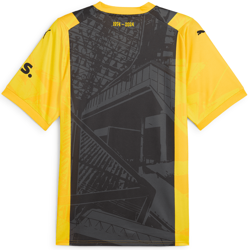 Puma BVB Borussia Dortmund 2024-25 Special Edition 50th Year Jersey - Black/Yellow