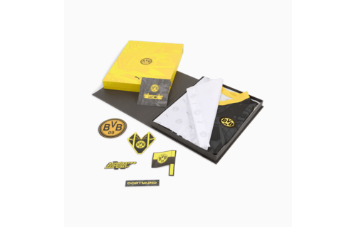 Puma BVB Borussia Dortmund 2024-25 Special Edition 50th Year Jersey - Black/Yellow