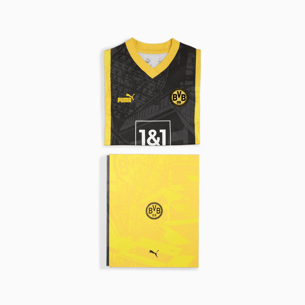 Puma BVB Borussia Dortmund 2024-25 Special Edition 50th Year Jersey - Black/Yellow