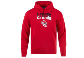 Nike Canada WC World Cup 2022 Fleece Hoodie - Red