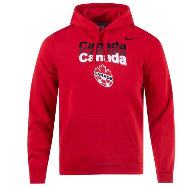 Nike Canada WC World Cup 2022 Fleece Hoodie - Red