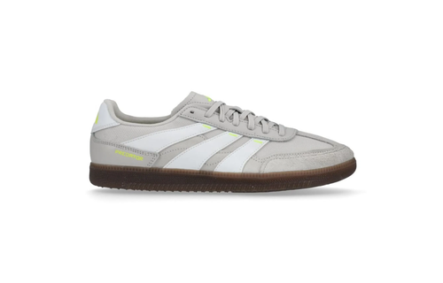 adidas Predator Freestyle Indoor / Futsal Soccer Shoes - White/Grey/Yellow