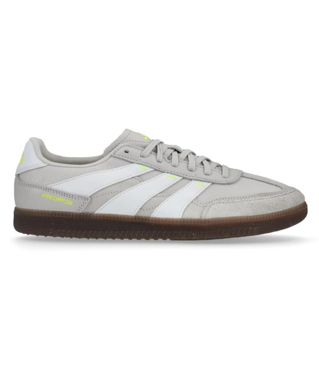 adidas adidas Predator Freestyle Indoor / Futsal Soccer Shoes - White/Grey/Yellow