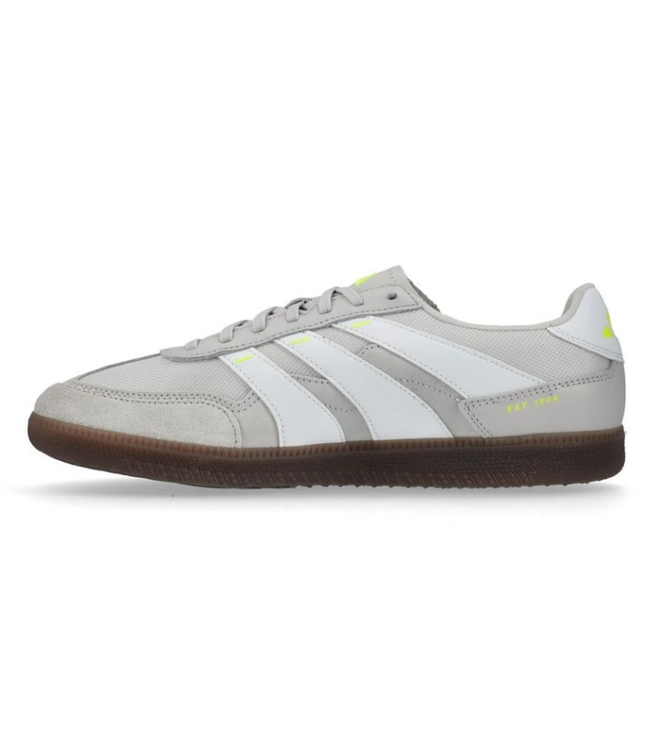 adidas adidas Predator Freestyle Indoor / Futsal Soccer Shoes - White/Grey/Yellow
