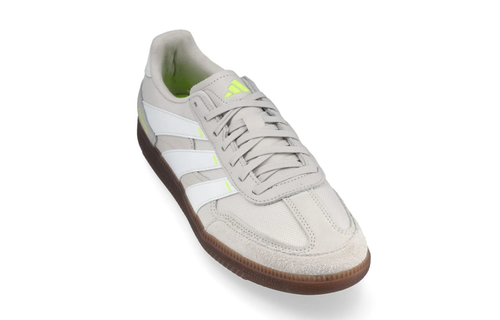 adidas Predator Freestyle Indoor / Futsal Soccer Shoes - White/Grey/Yellow