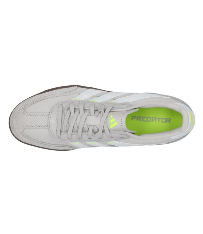 adidas adidas Predator Freestyle Indoor / Futsal Soccer Shoes - White/Grey/Yellow