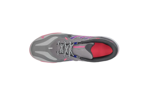 adidas Fevernova 2024 Court Indoor Shoes - Grey/Lucid Pink/Lucid Blue