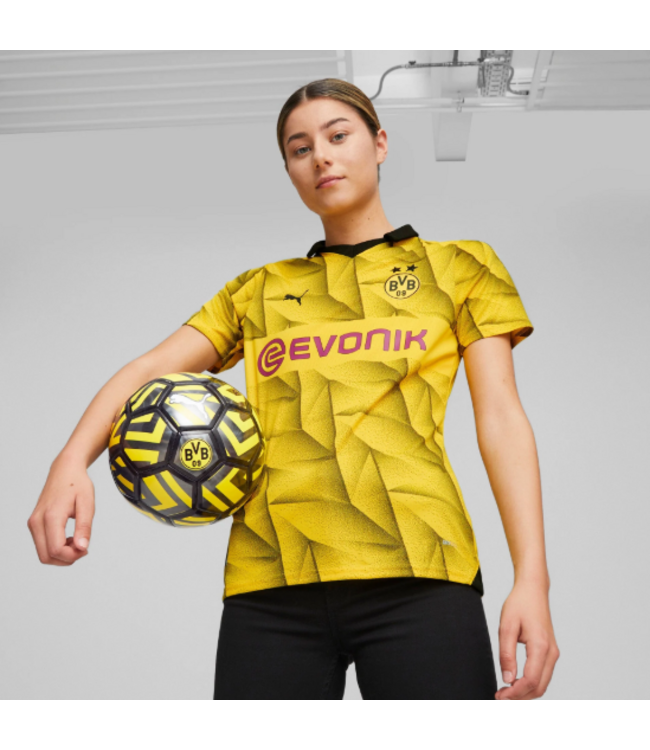 Puma Puma BVB Borussia Dortmund 2023 -24 Womens Third Jersey - Yellow/Black