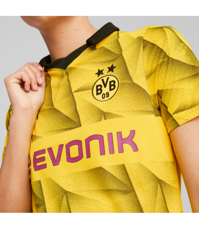 Puma Puma BVB Borussia Dortmund 2023 -24 Womens Third Jersey - Yellow/Black