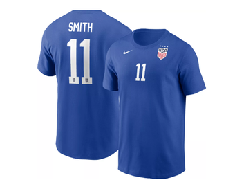 Nike Mens Sophia Smith 2024 USWNT USA United States Hero Shirt - Royal Blue