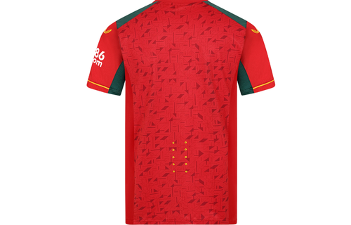 Castore Wolverhampton Wonderers 2023- 24 Away Jersey - Red/Gold