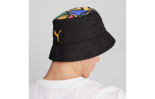 Puma Neymar Jr NJR 2024 Bucket Hat - Sunset Glow/Sun Stream/Green