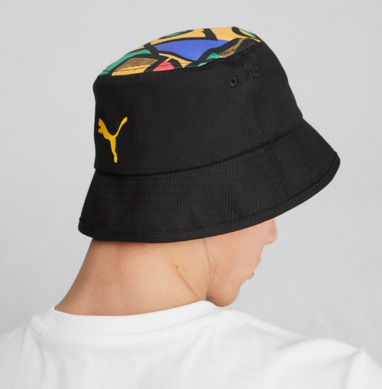 Puma Neymar Jr NJR 2024 Bucket Hat - Sunset Glow/Sun Stream/Green