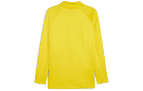 Puma BVB Borussia Dortmund 2023-24  Prematch Long Sleeve Sweat Top - Cyber Yellow/Black