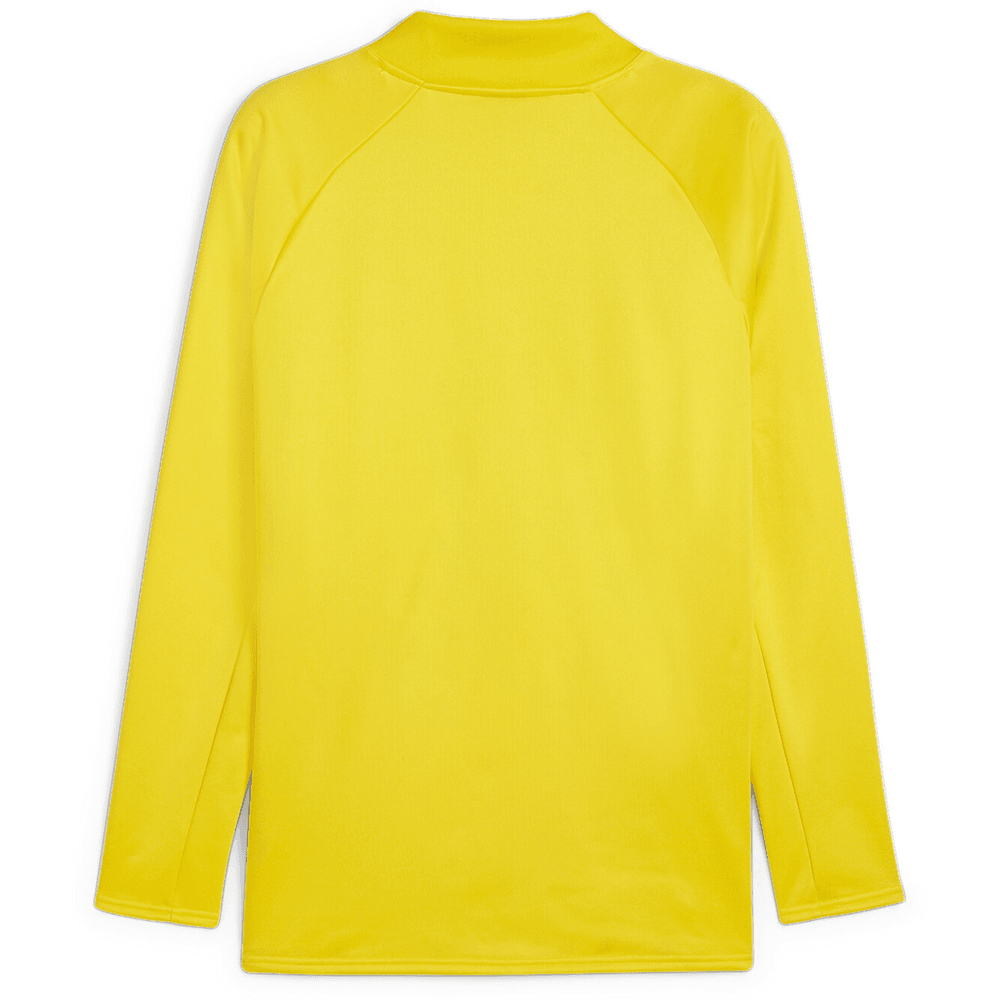 Puma BVB Borussia Dortmund 2023-24  Prematch Long Sleeve Sweat Top - Cyber Yellow/Black